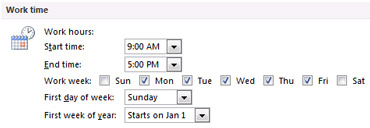 How to Adjust Calendar Week in Outlook