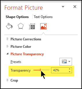 How to Adjust Opacity in Powerpoint