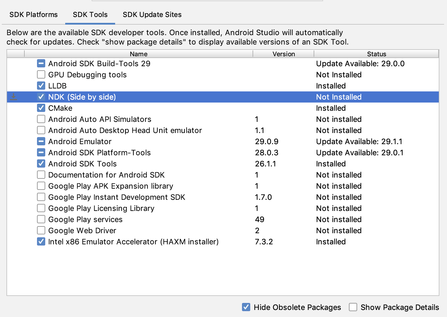 How to Change Ndk Version in Android Studio